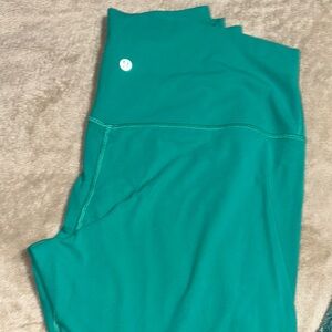 lululemon athletica Teal/green Leggings